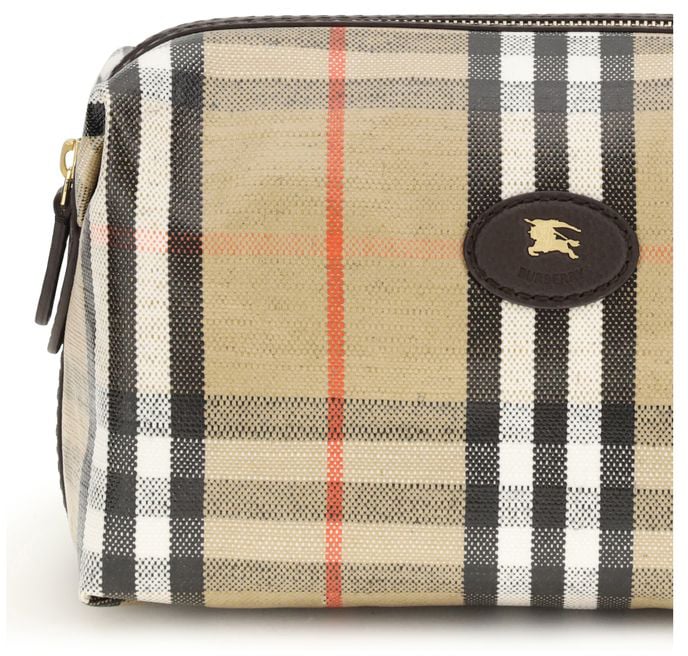 Burberry Burberry Beige Cotton Wallet Beige
