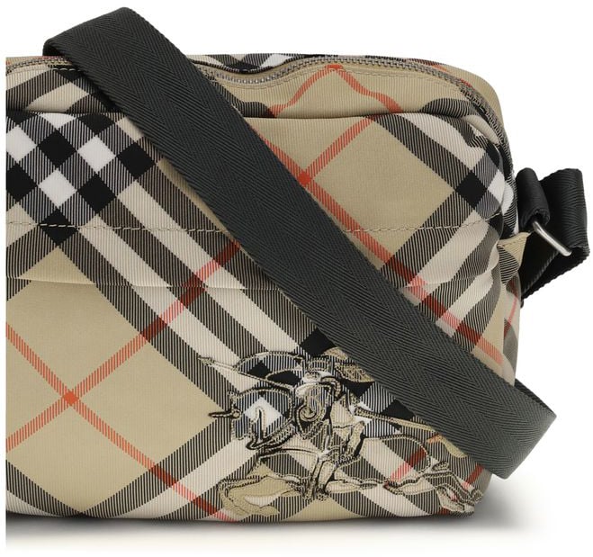 Burberry Burberry Beige Polyester Shoulder Bag Beige