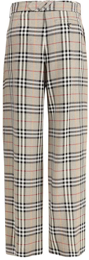 Burberry Burberry Beige Viscose Casual Pants Beige