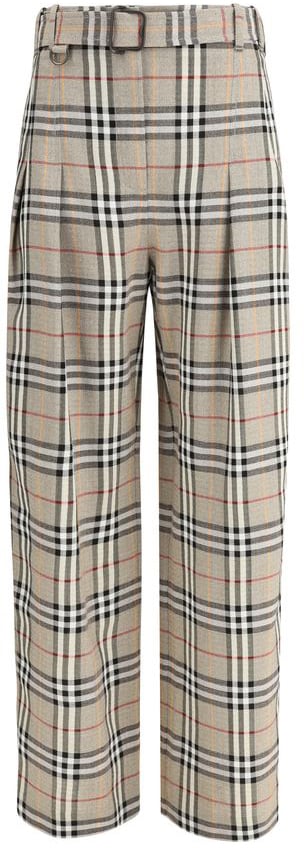 Burberry Burberry Beige Viscose Casual Pants Beige