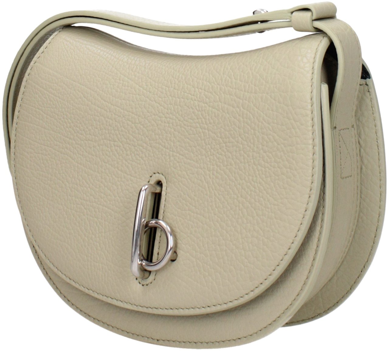 Burberry Burberry Green Leather Shoulder Bag Groen