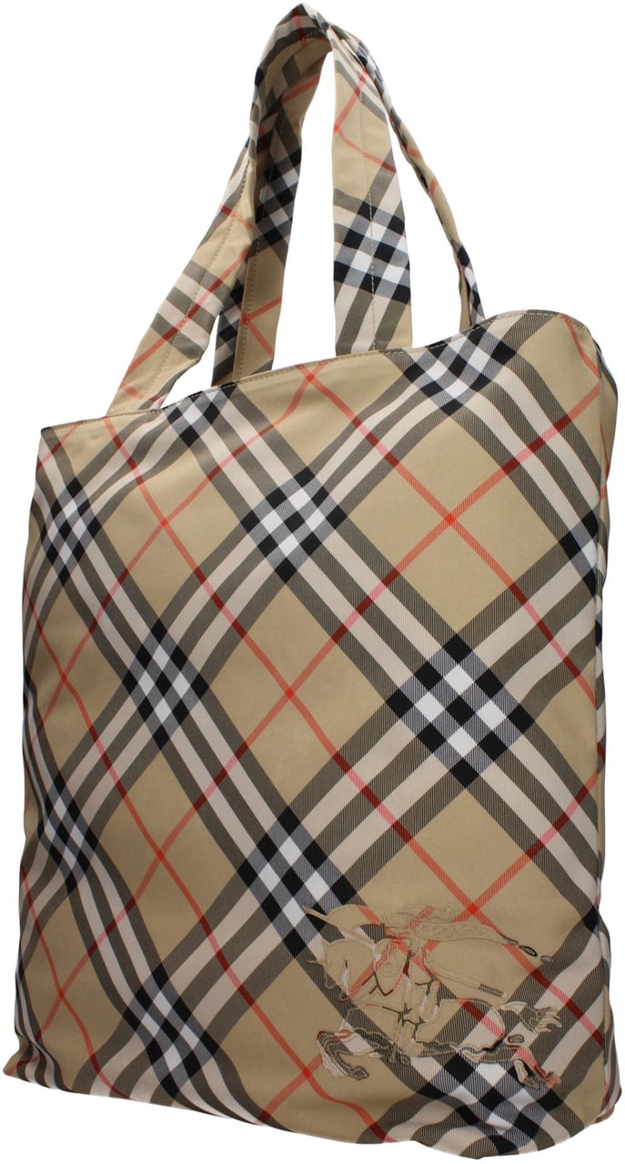 Burberry Beige Fabric Shoulder Bag Beige