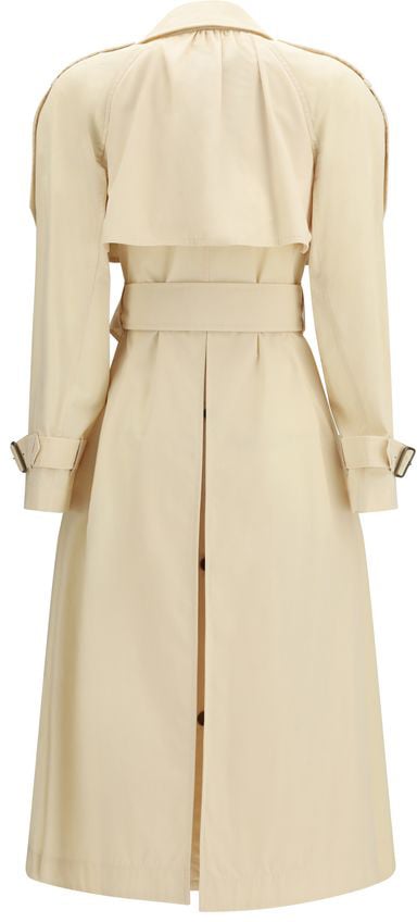 Burberry Burberry Beige Polyester Trench Coat Beige