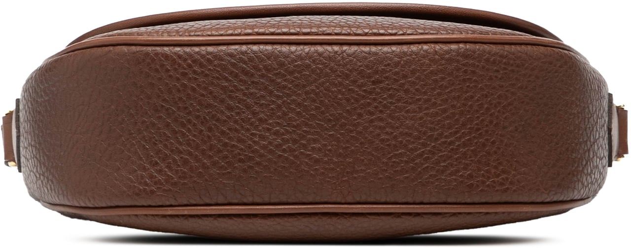 Burberry Pebbled Leather Crossbody Bruin