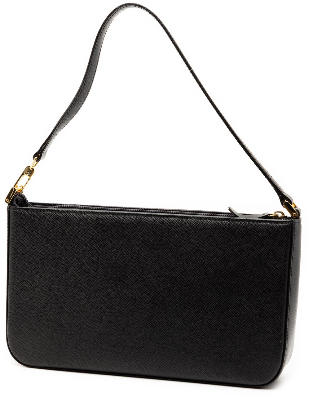 Burberry Leather Shoulder Bag Zwart
