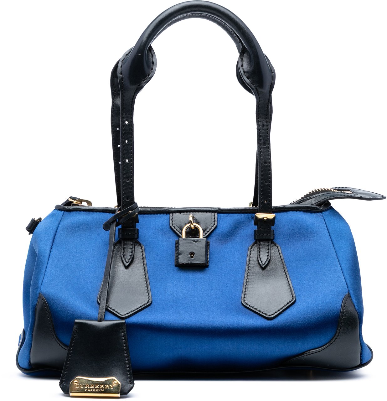 Burberry Satin Blaze Handbag Blauw