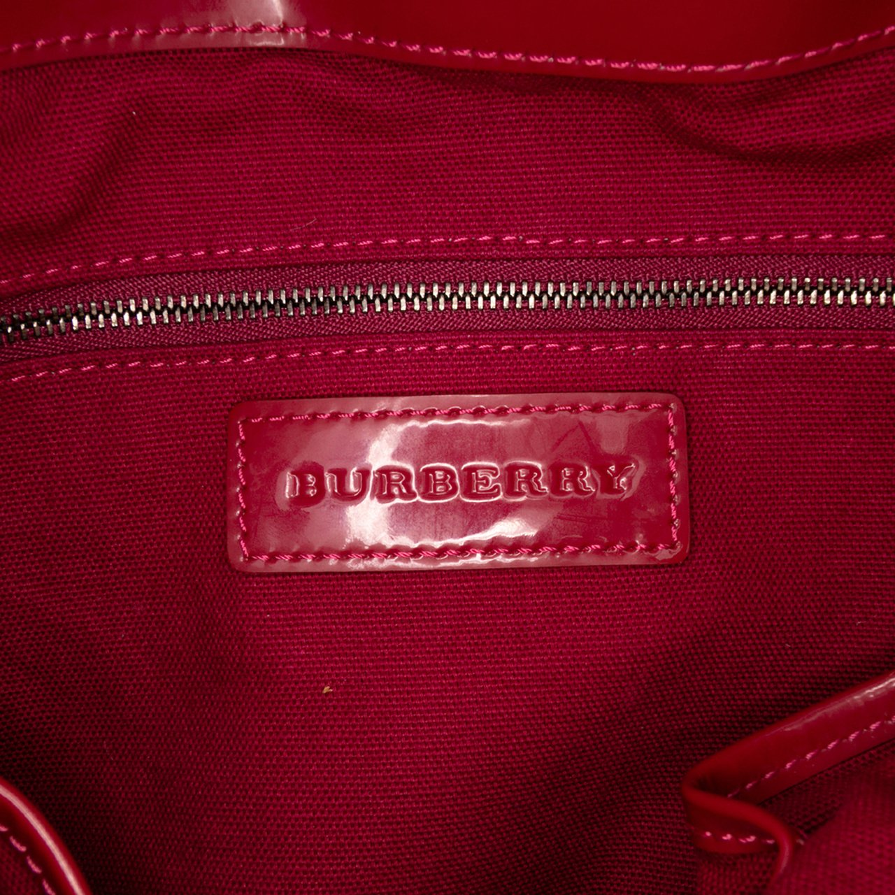 Burberry Supernova Check Coated Canvas Bilmore Tote Roze