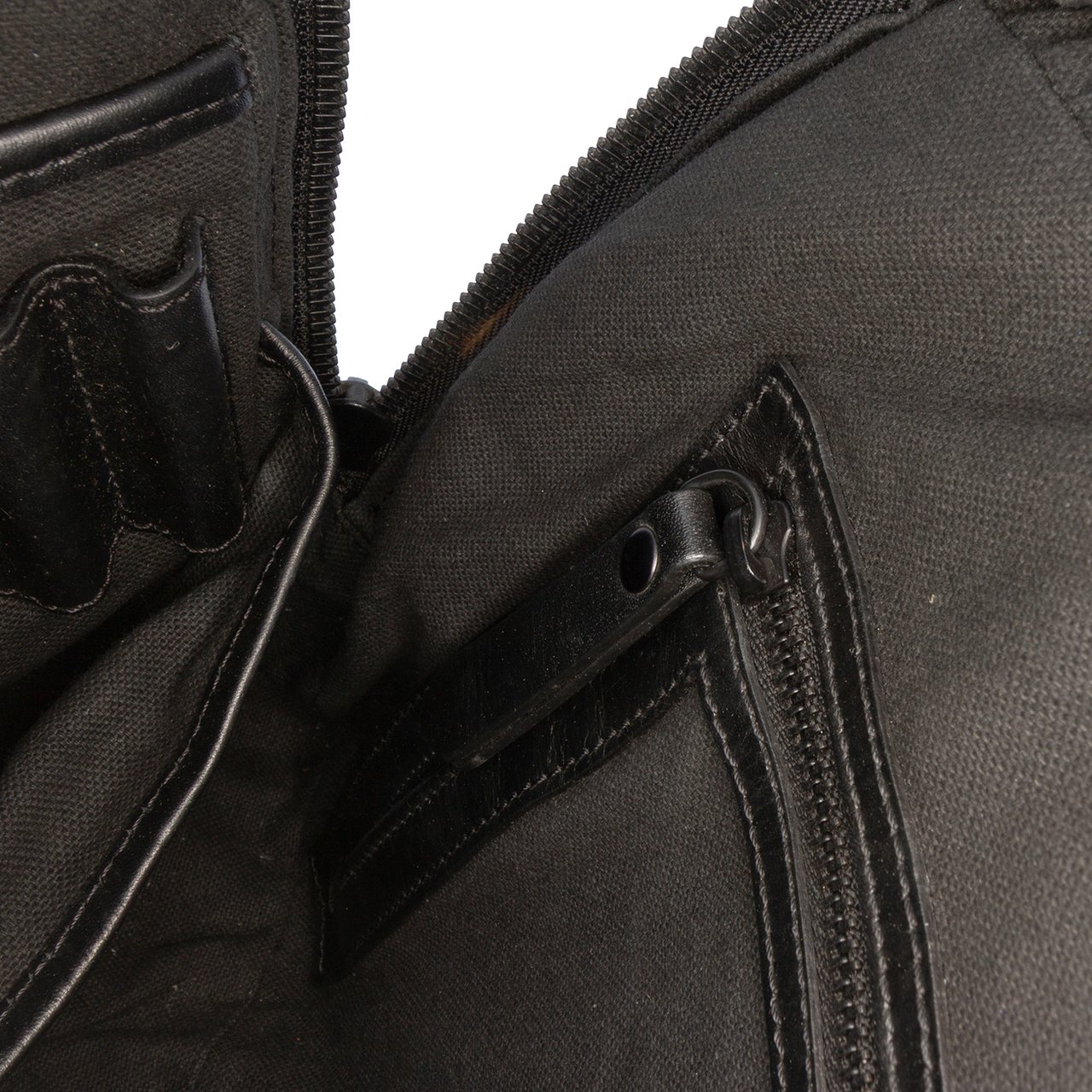 Burberry Haymarket Check Coated Canvas Business Bag Bruin
