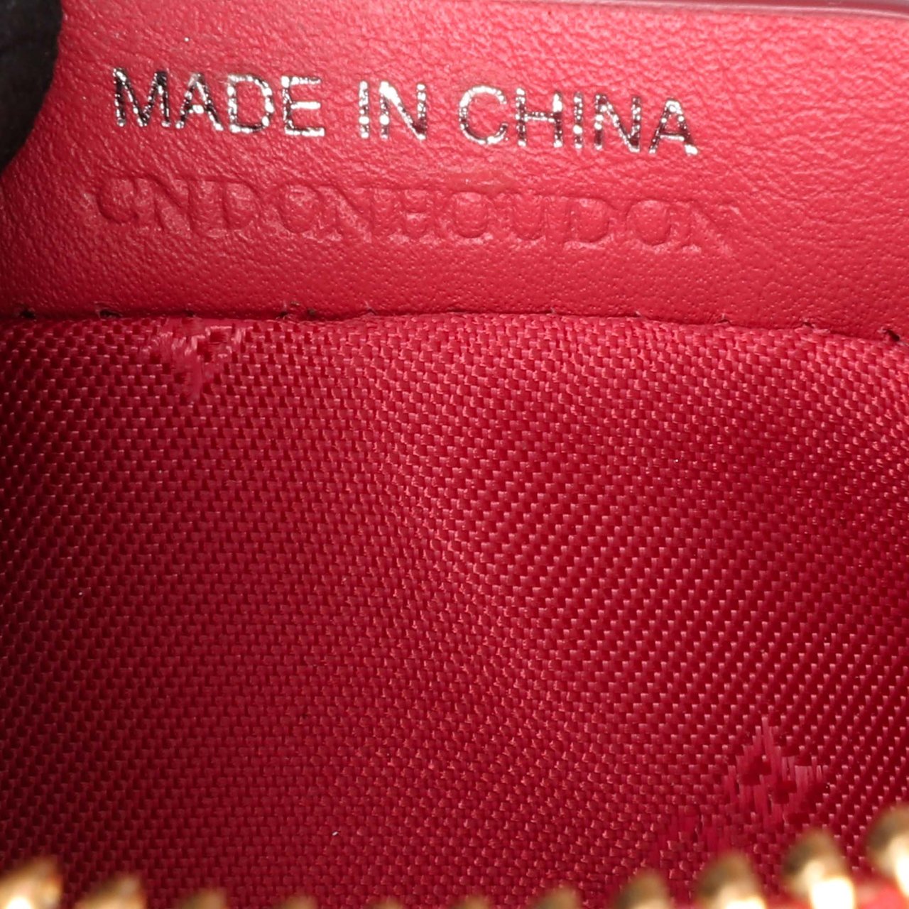 Burberry Haymarket Check Coated Canvas Peyton Crossbody Bruin