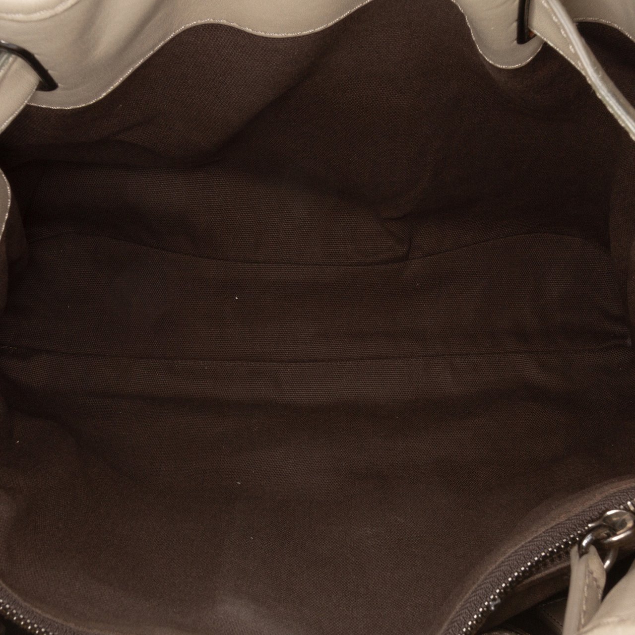 Burberry Medium Smoke Check Coated Canvas Walden Belted Hobo Bruin