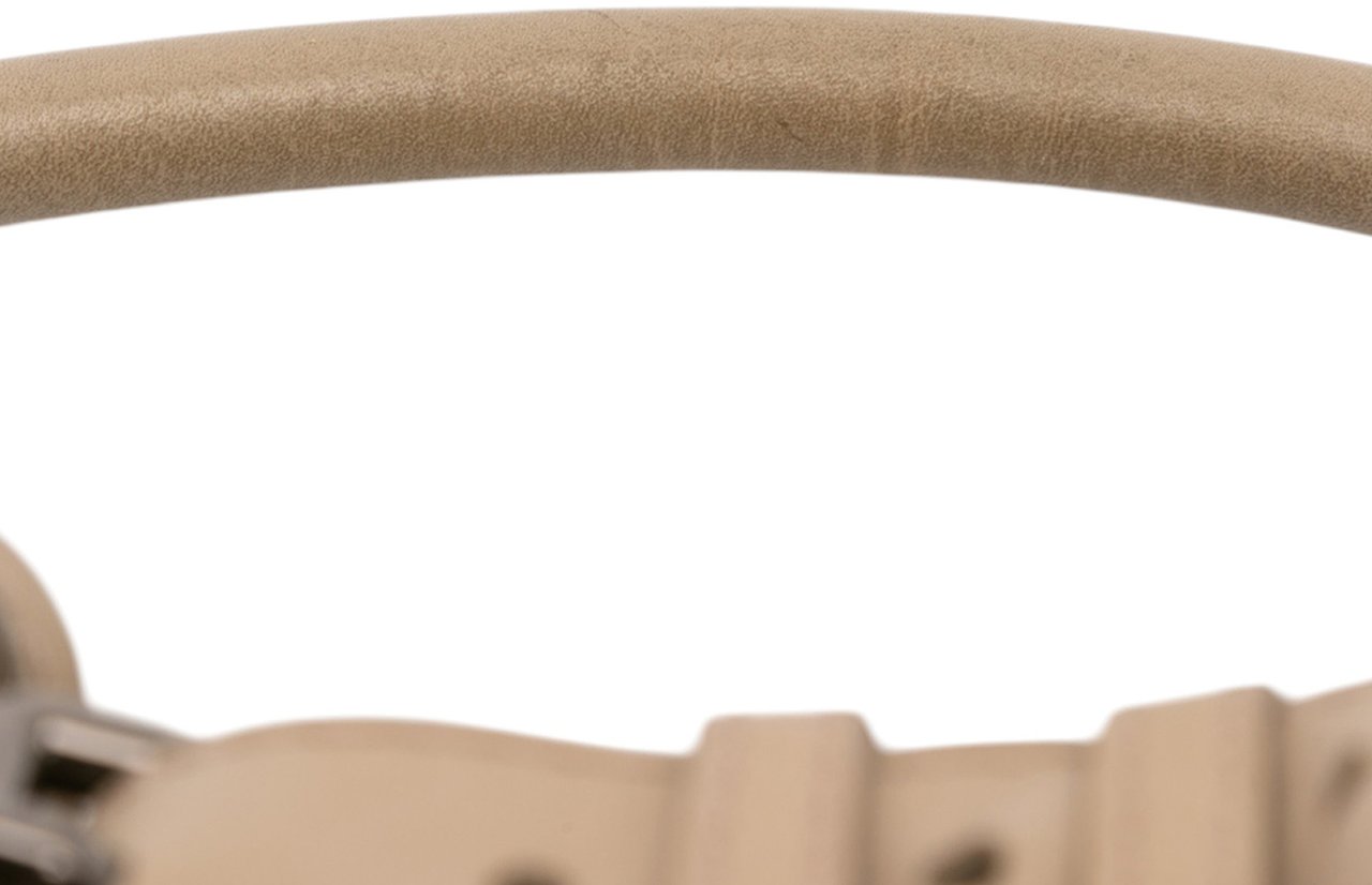 Burberry Medium Smoke Check Coated Canvas Walden Belted Hobo Bruin