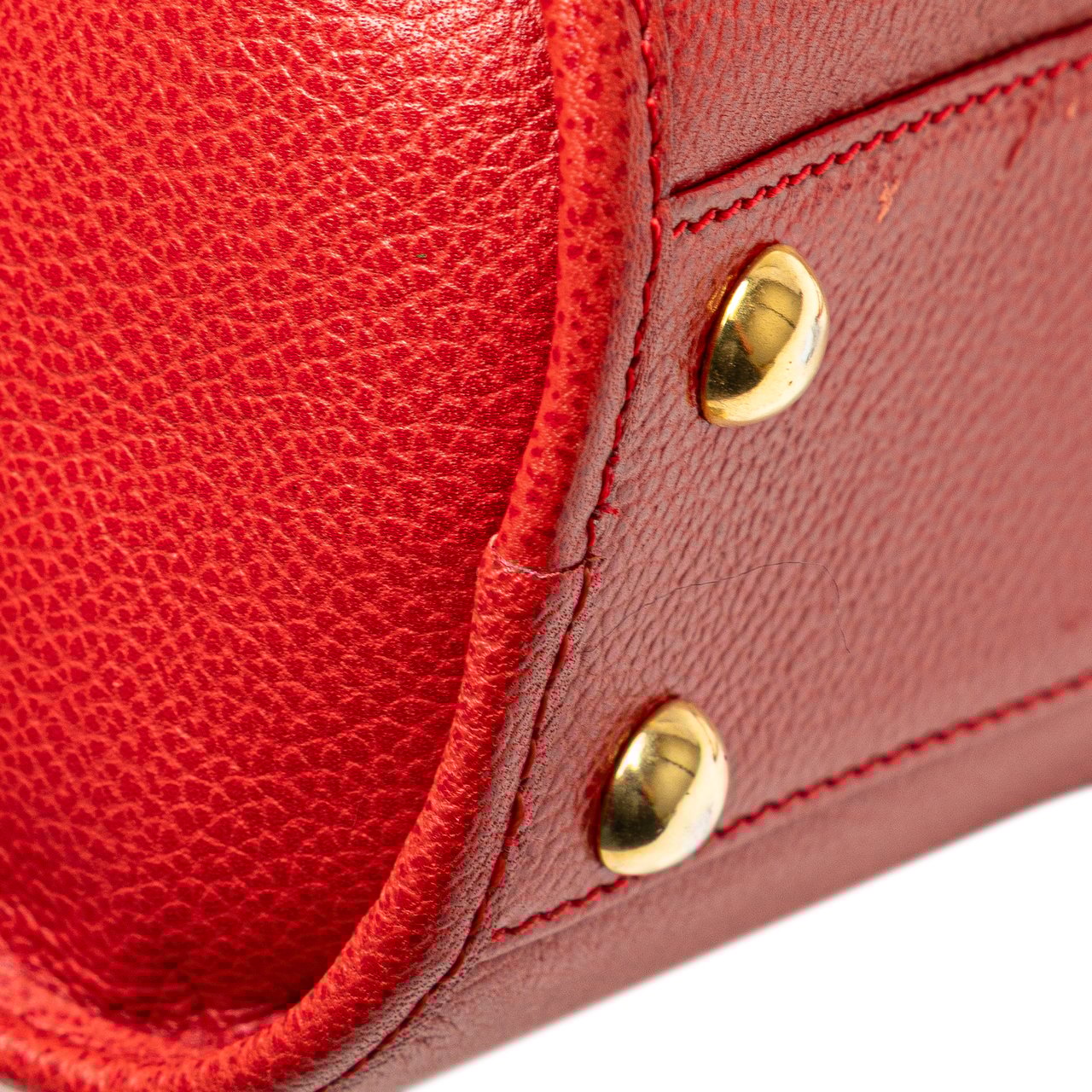 Burberry Leather Shoulder Bag Rood