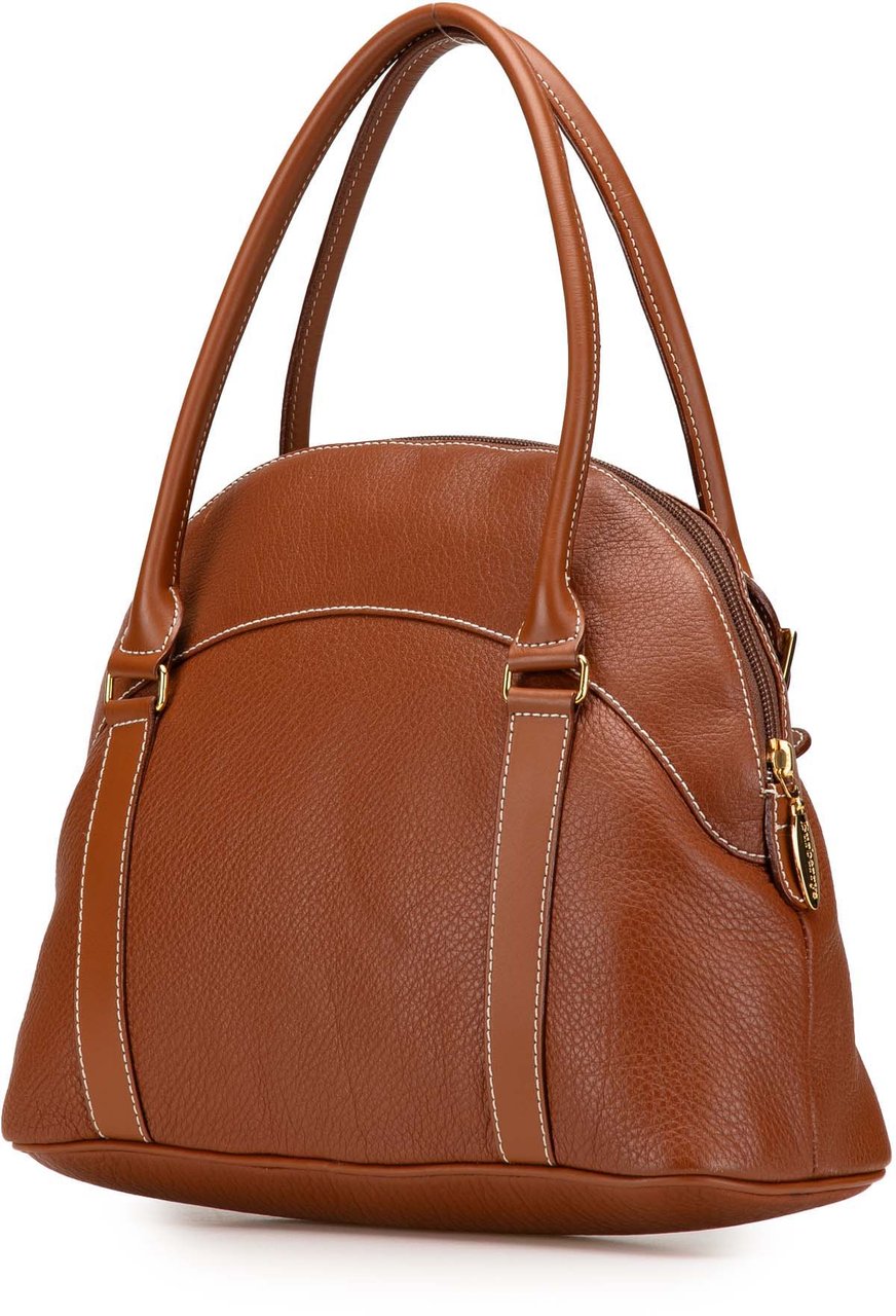 Burberry Leather Handbag Bruin