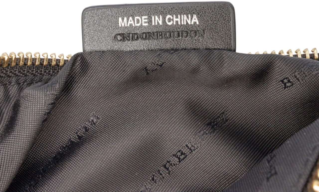 Burberry Haymarket Check Coated Canvas Crossbody Bruin