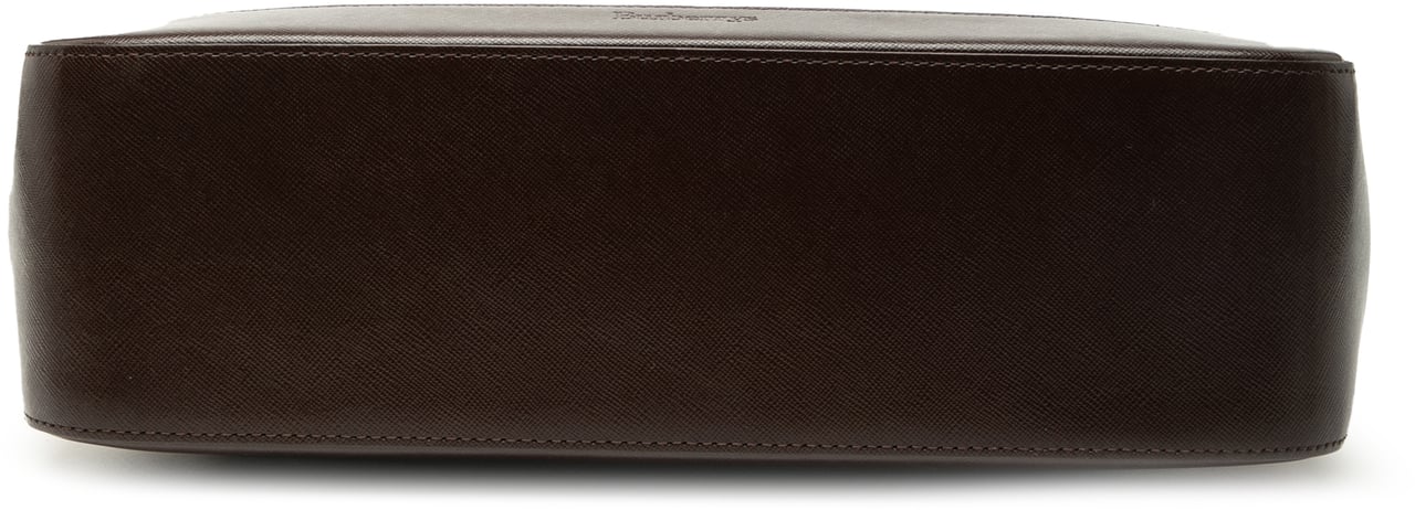 Burberry Haymarket Check Canvas Handbag Bruin