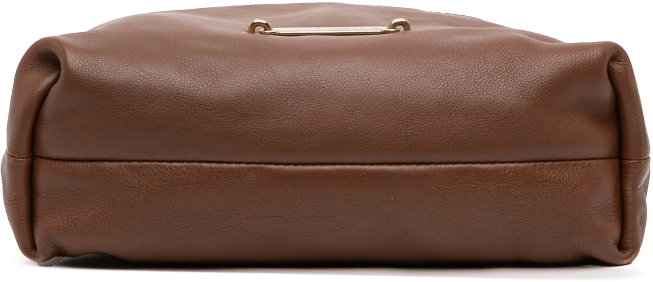 Burberry House Check Canvas and Calfskin Little Crush Crossbody Bruin