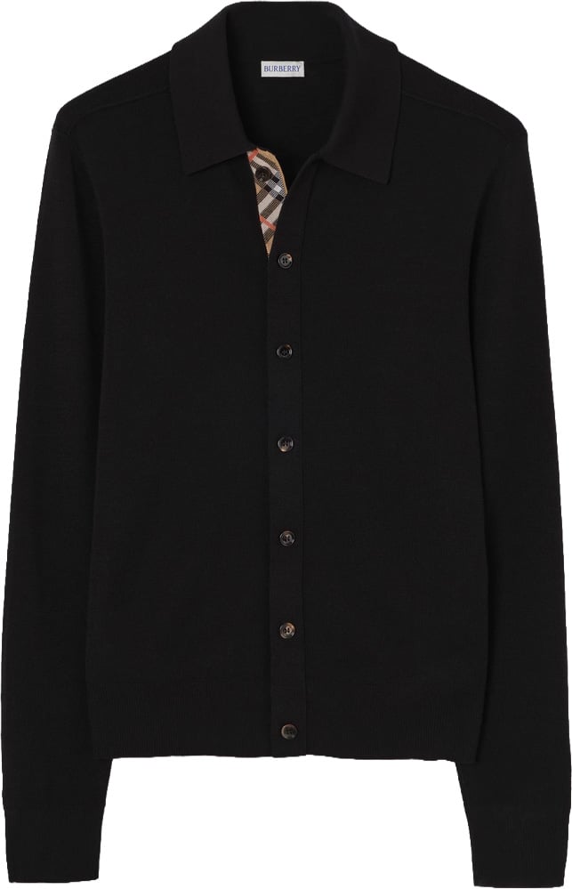 Burberry CHANNING CARDIGAN Zwart