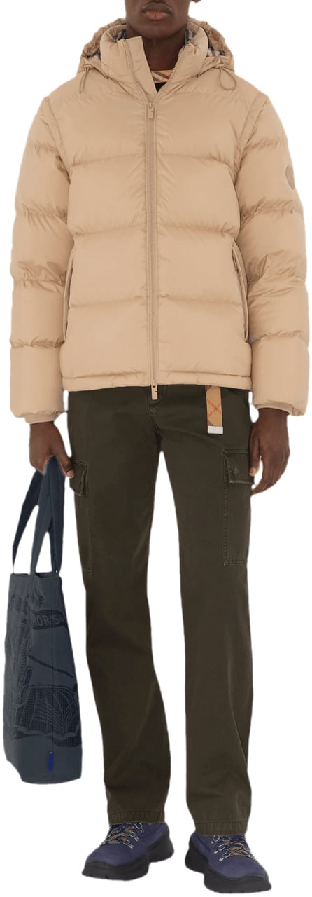 Burberry BIDEFORD DOWN JACKET BEIGE Beige