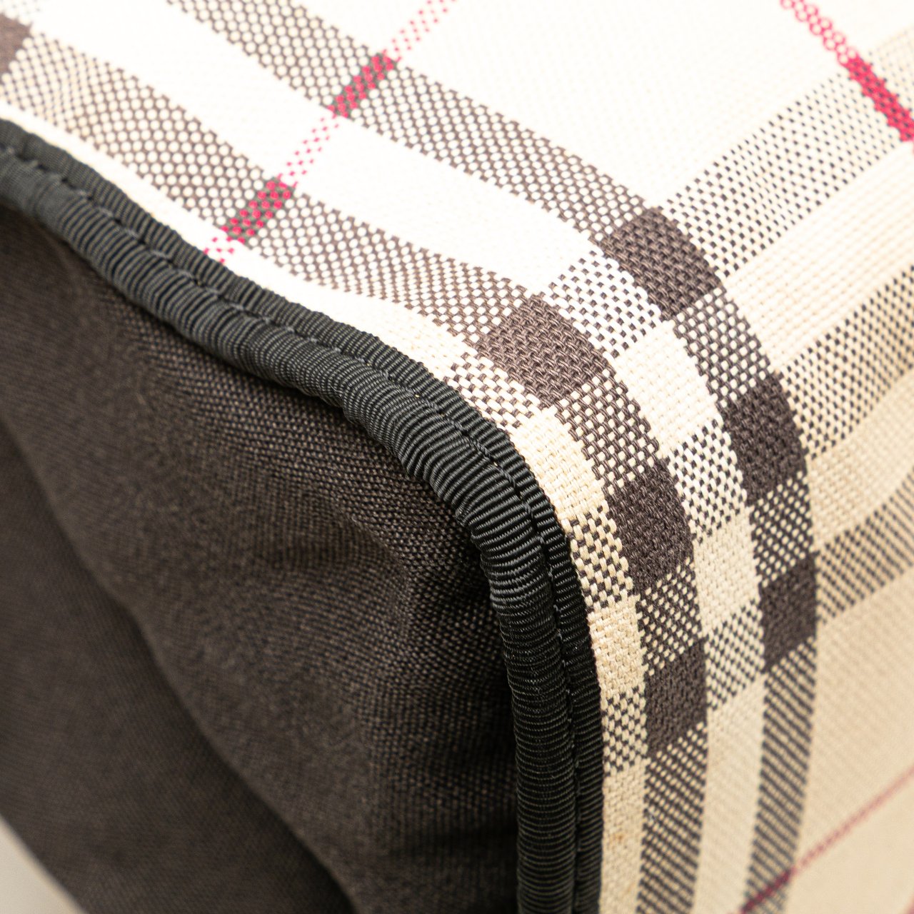 Burberry House Check Canvas Tote Bruin