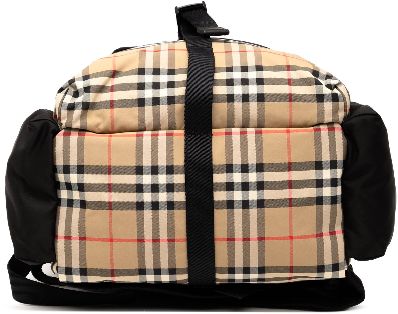 Burberry House Check Nylon Logo Print Wilfin Backpack Bruin