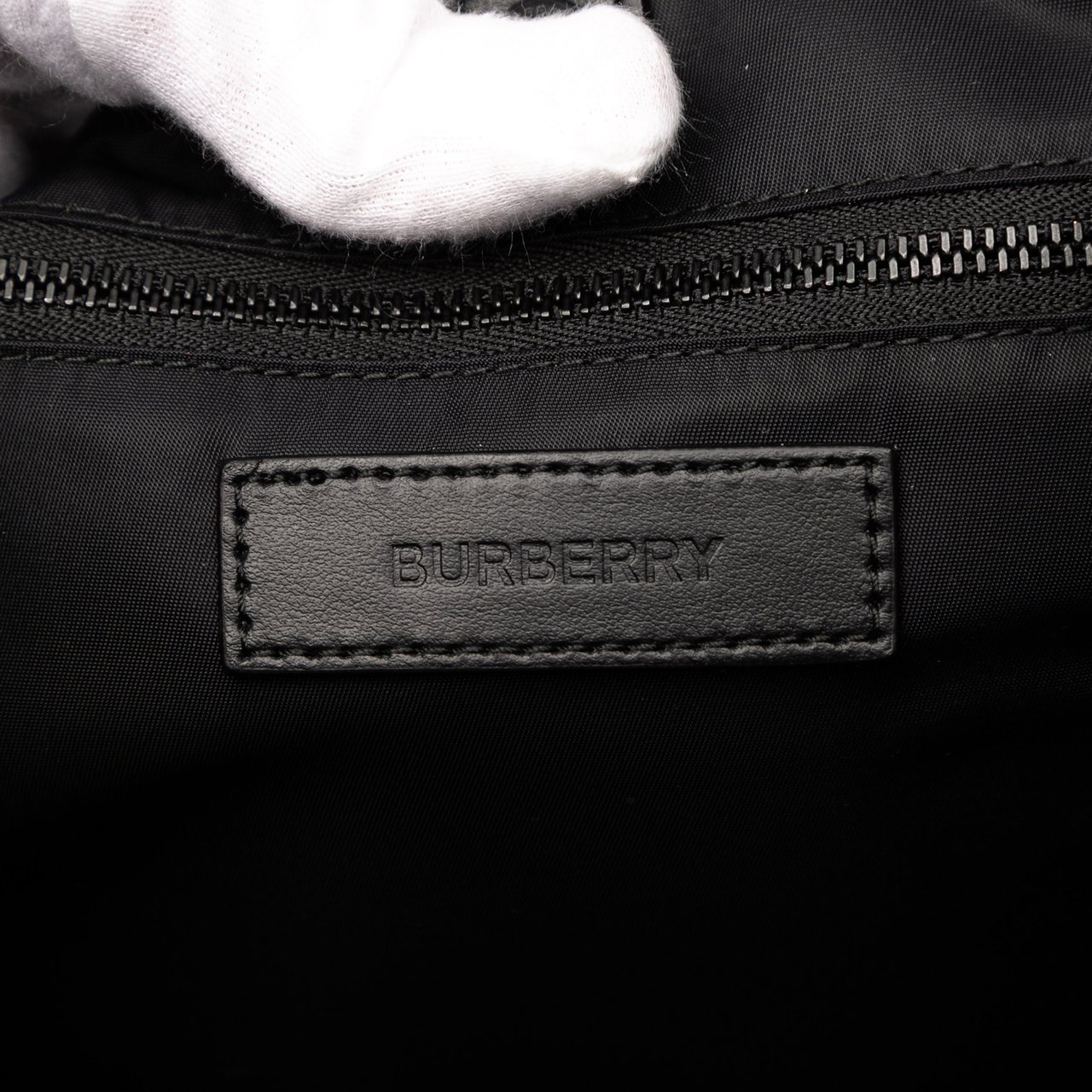 Burberry House Check Nylon Logo Print Wilfin Backpack Bruin