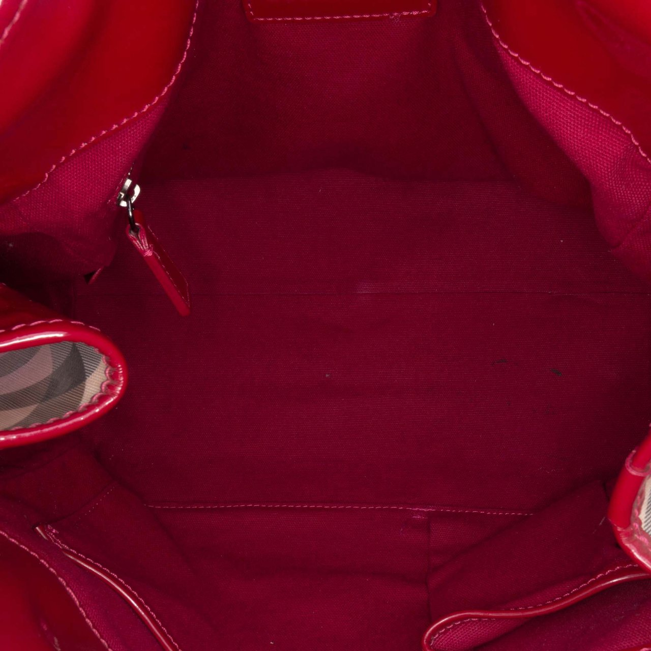 Burberry Supernova Check Coated Canvas Bilmore Tote Roze