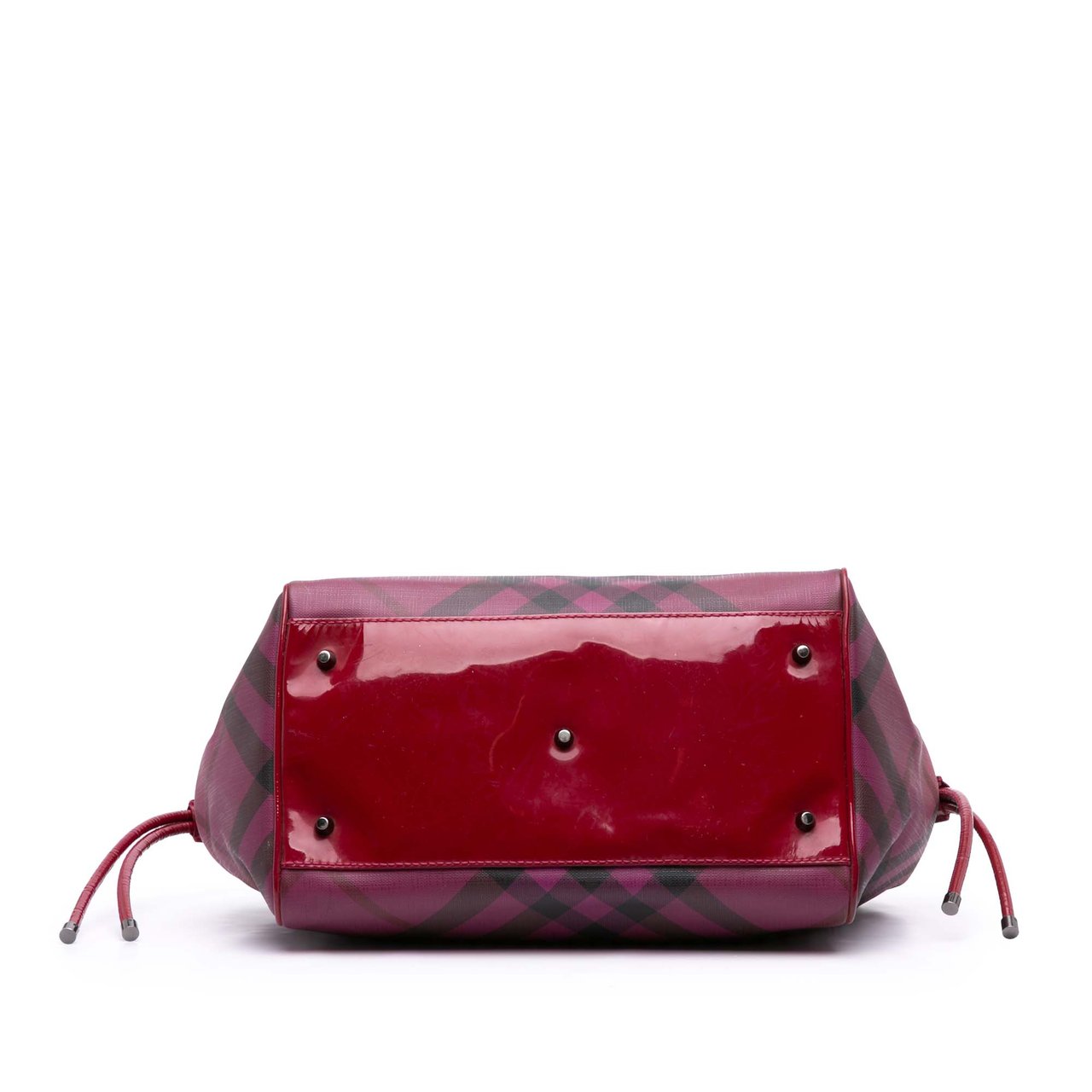 Burberry Supernova Check Coated Canvas Bilmore Tote Roze