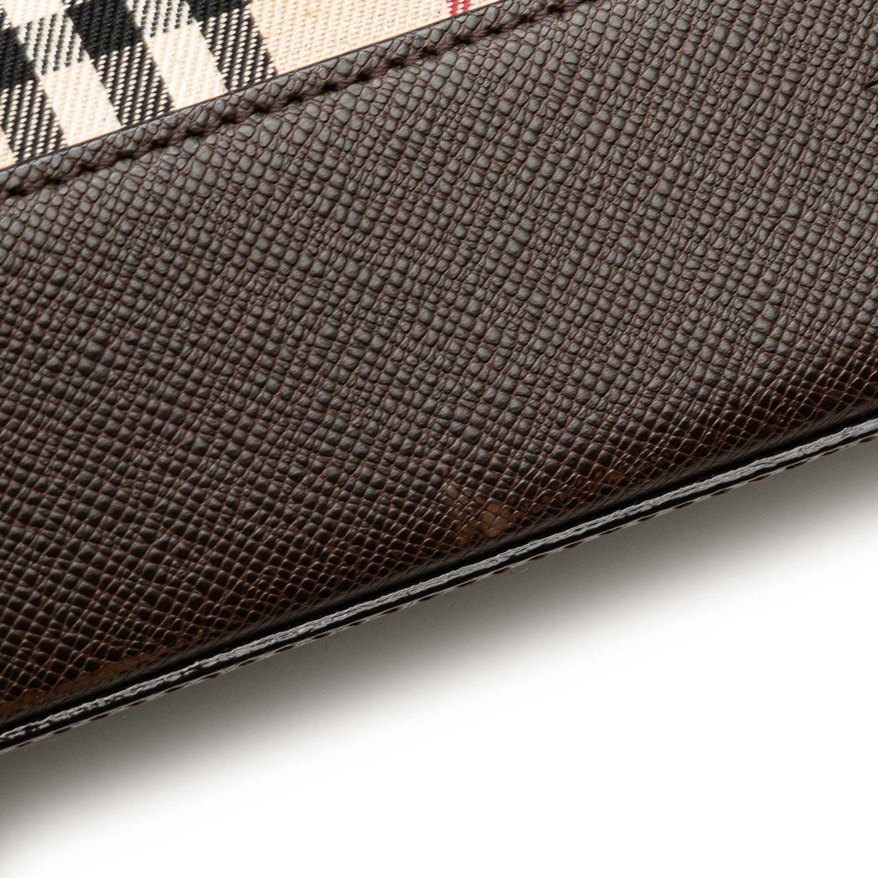 Burberry House Check Canvas Tote Bruin