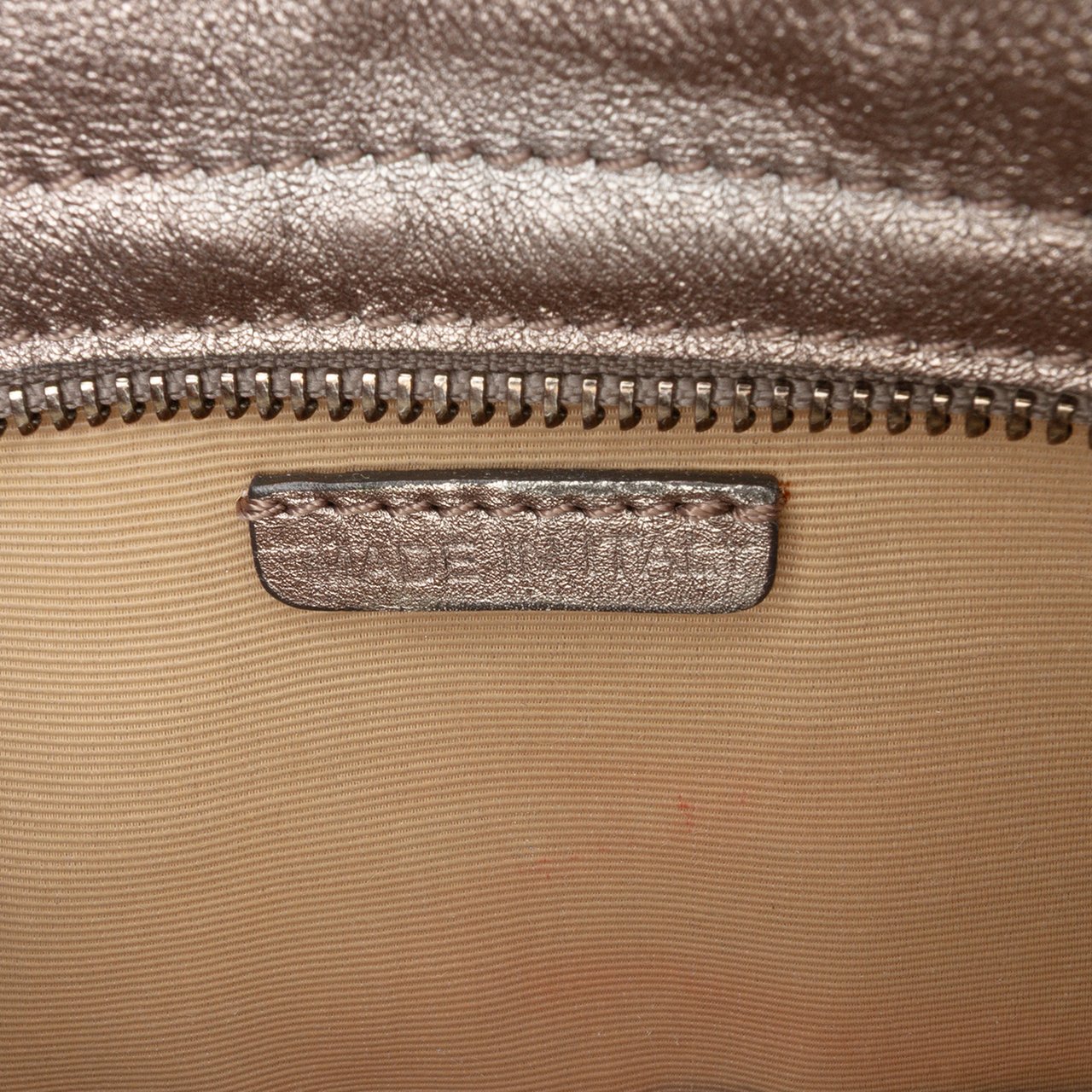 Burberry Nova Check Cutout Leather Accessory Pochette Zilver