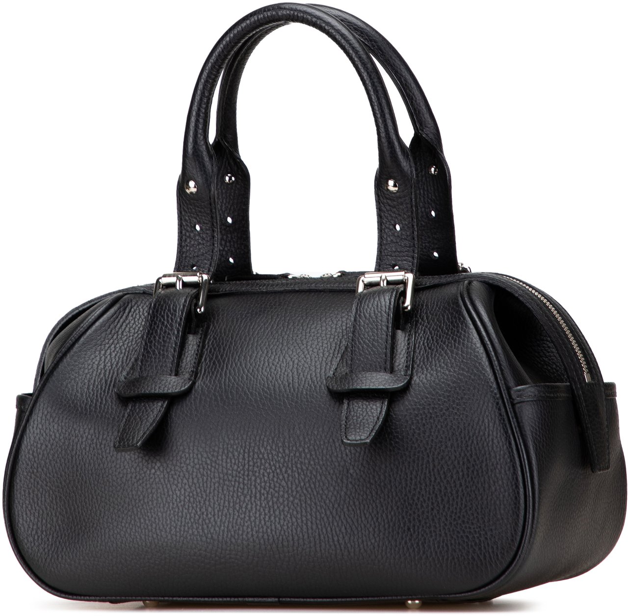 Burberry Leather Handbag Zwart