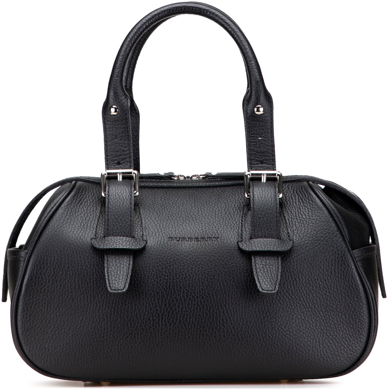 Burberry Leather Handbag Zwart