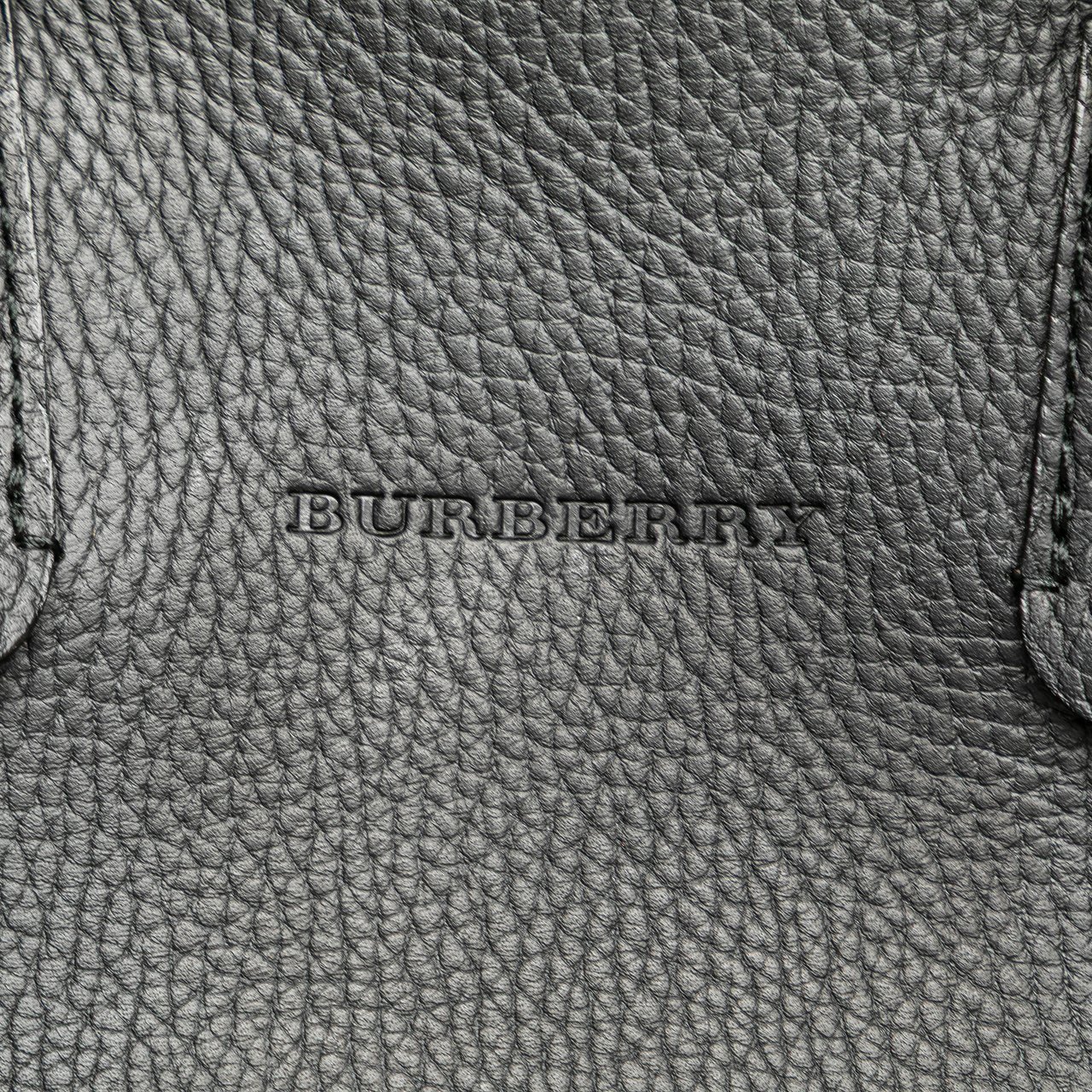 Burberry Leather Handbag Zwart