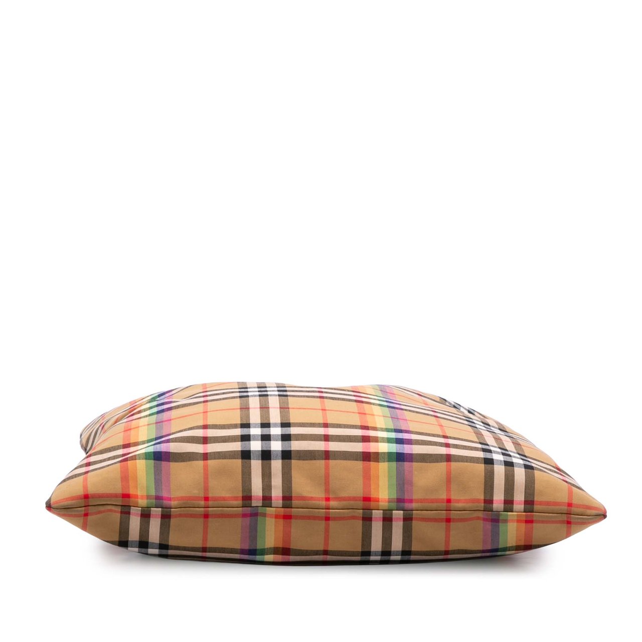 Burberry House Check Canvas Rainbow Tote Bruin