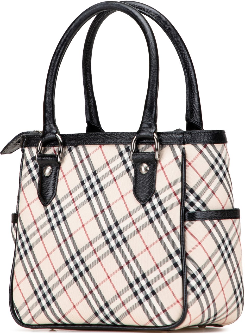 Burberry Nova Check Canvas Handbag Bruin