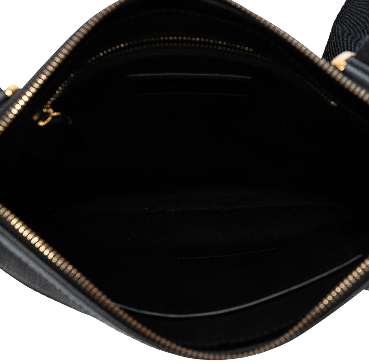 Burberry Smoke Check Coated Canvas Beckley Crossbody Bruin