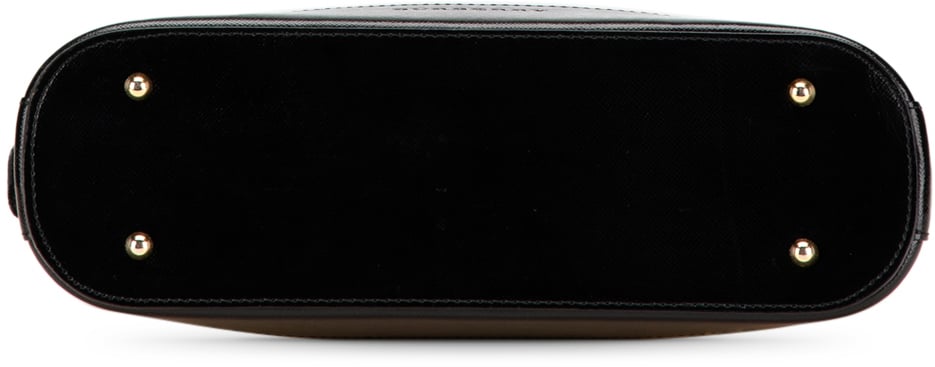 Burberry Haymarket Check Canvas Shoulder Bag Bruin