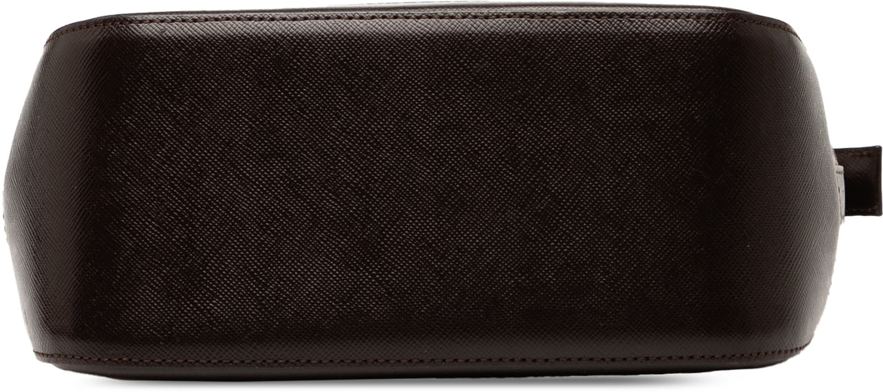 Burberry Haymarket Check Canvas Handbag Bruin