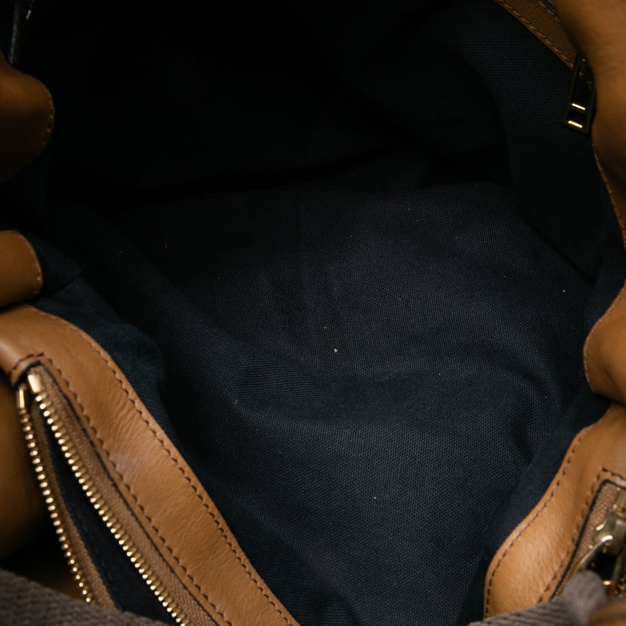 Burberry House Check Canvas Brecon Shoulder Bag Bruin