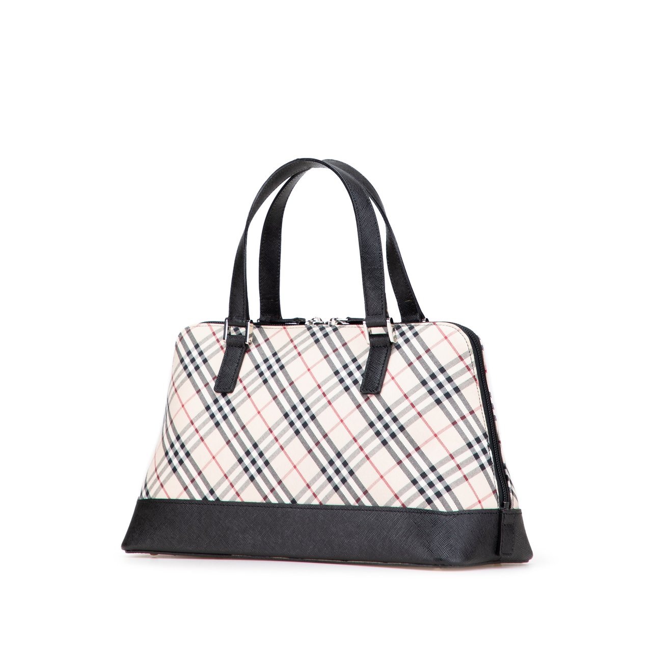 Burberry Nova Check Canvas Handbag Bruin