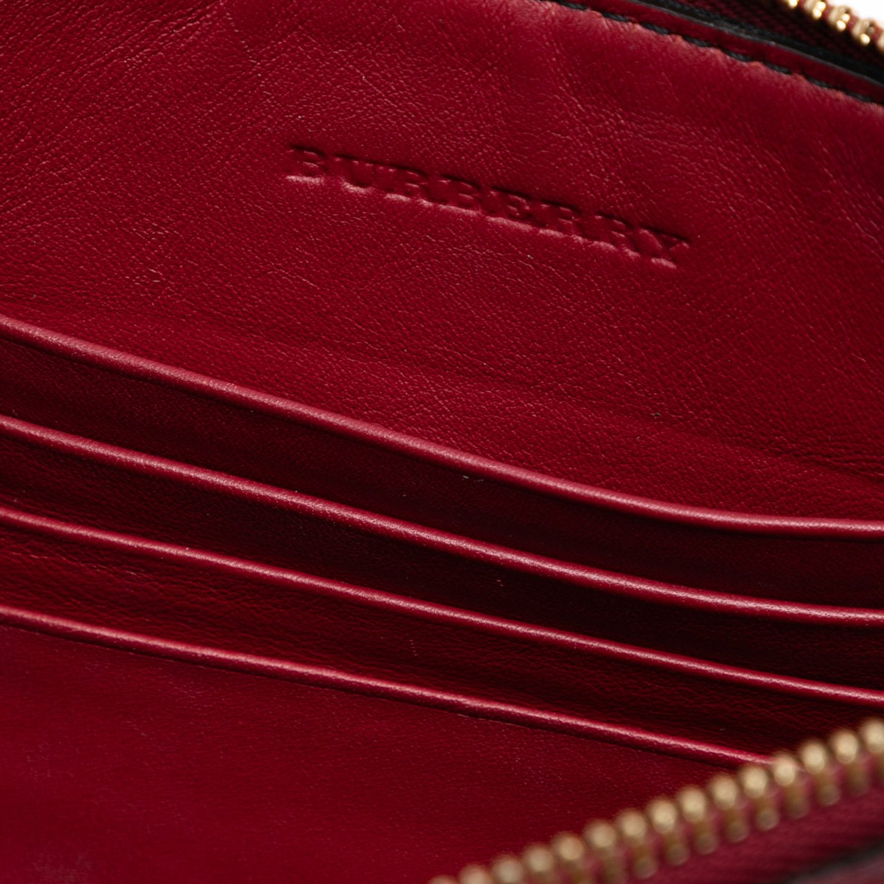 Burberry Mega Check Canvas Derby Peyton Crossbody Bruin