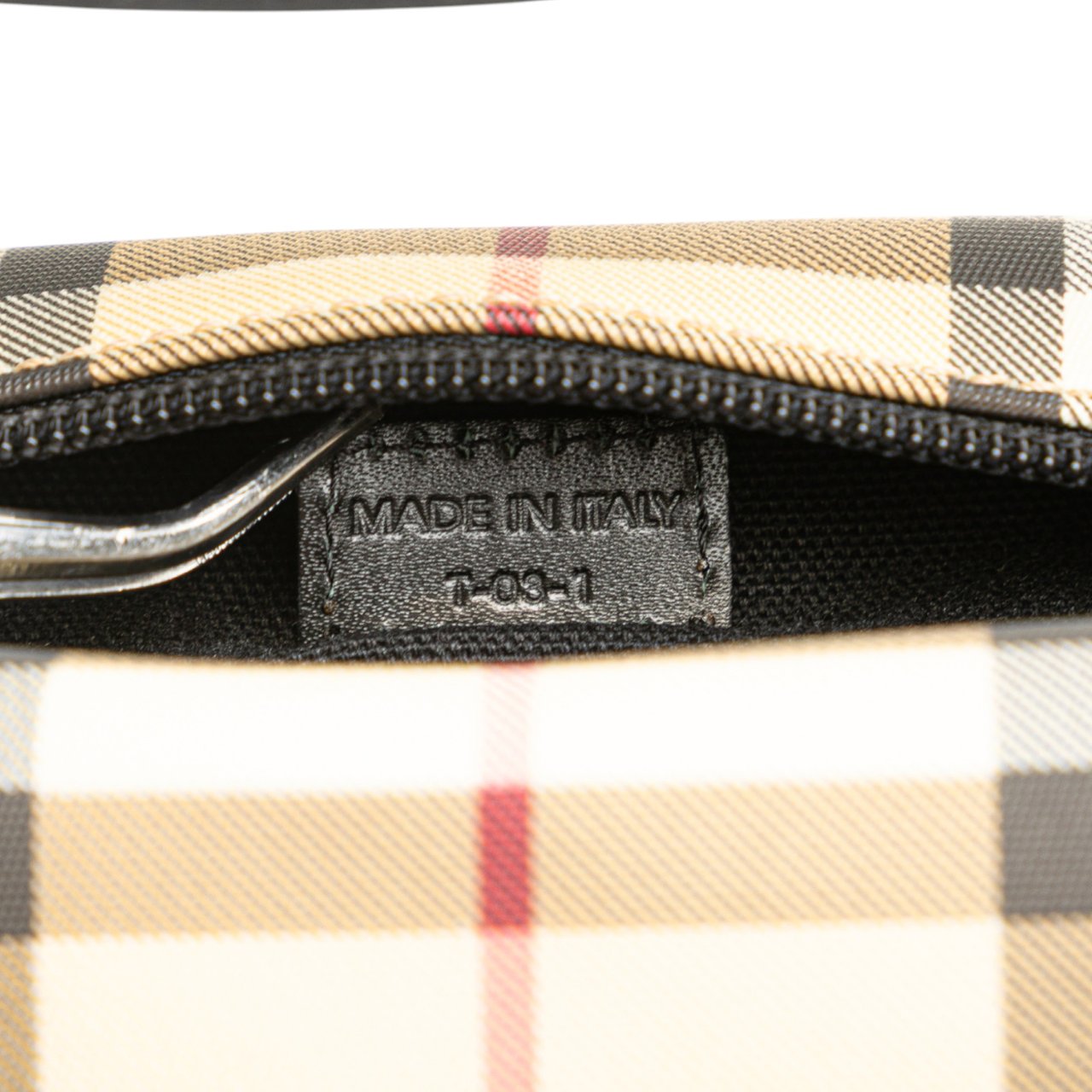 Burberry House Check Coated Canvas Handbag Bruin