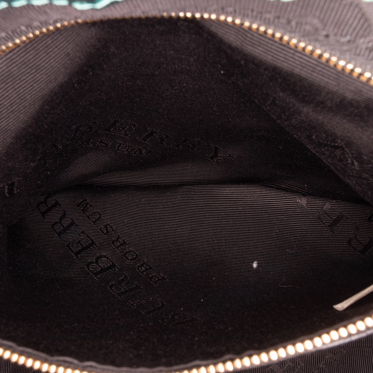 Burberry Metallic Calfskin Blaze Handbag Blauw
