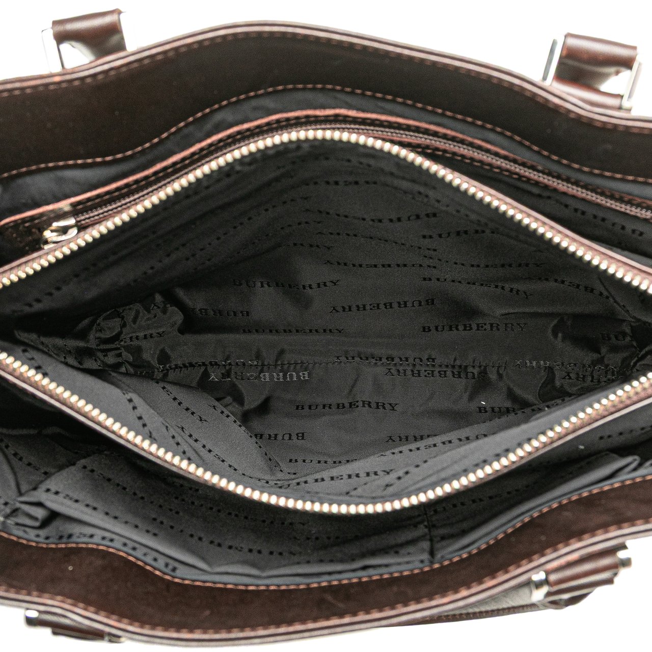 Burberry House Check Canvas Tote Bruin