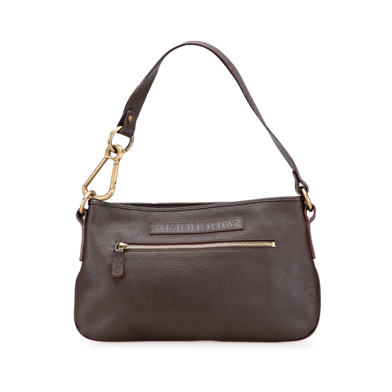 Burberry Leather Shoulder Bag Bruin