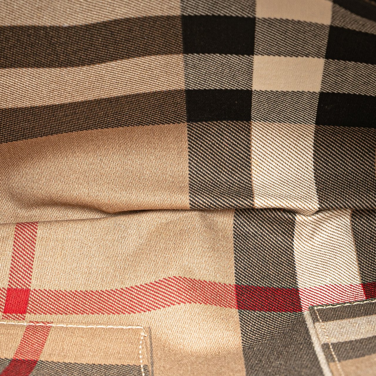 Burberry Leather Shoulder Bag Bruin