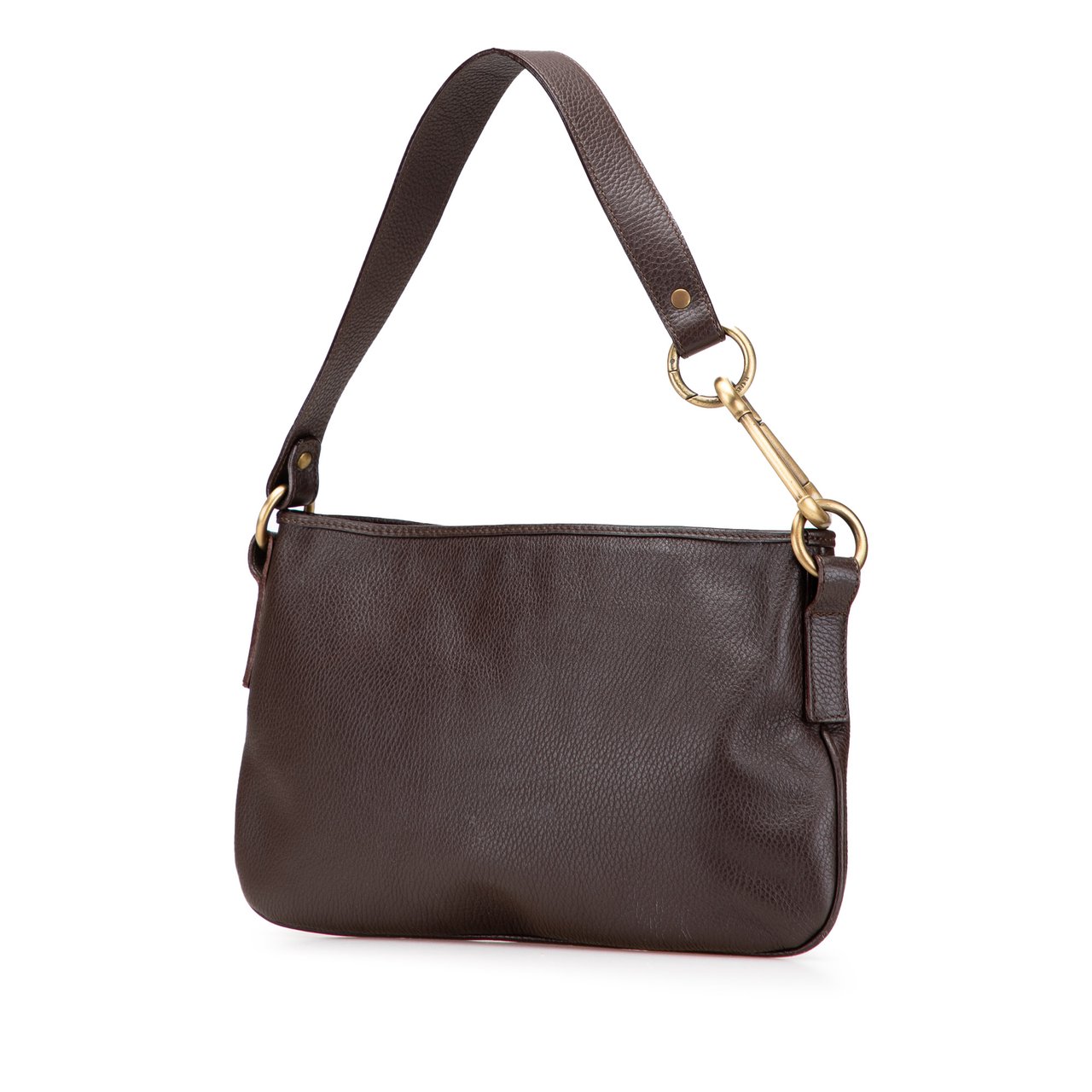 Burberry Leather Shoulder Bag Bruin