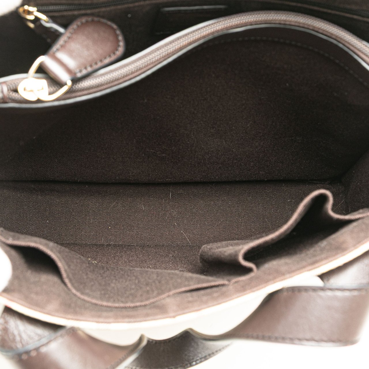 Burberry Haymarket Check PVC Tote Bruin