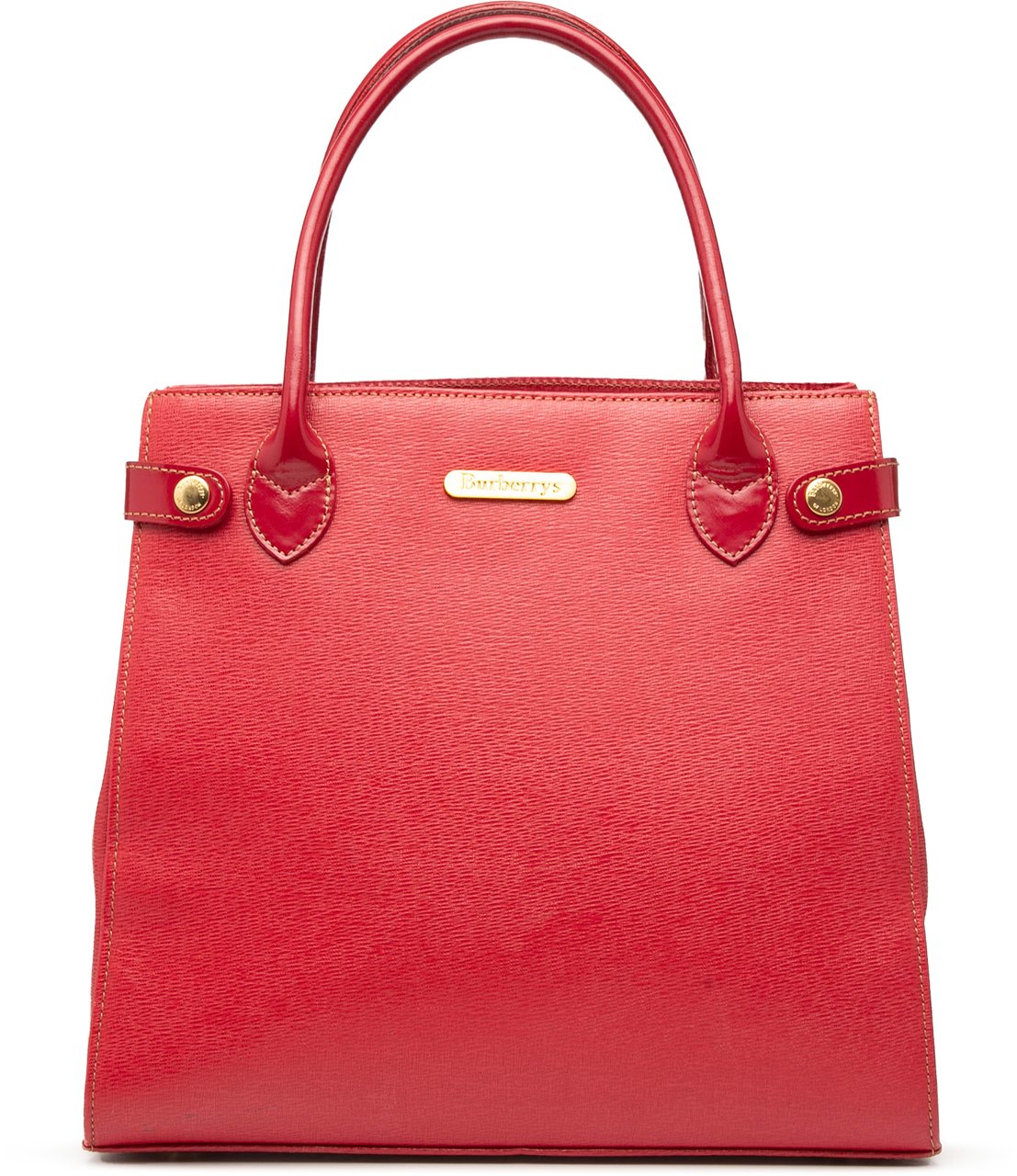 Burberry Leather Handbag Rood