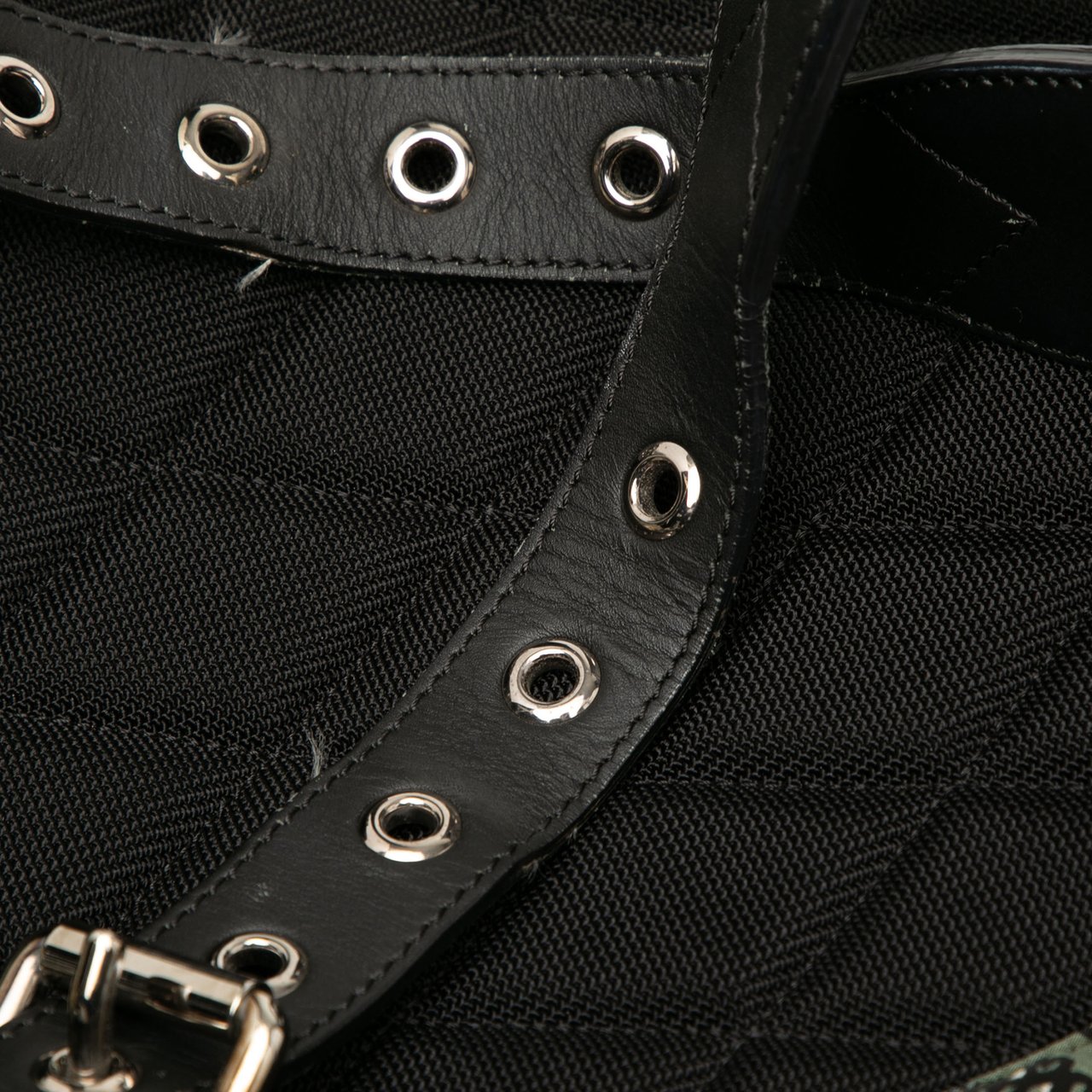 Burberry Nylon Graffiti Rucksack Backpack Groen