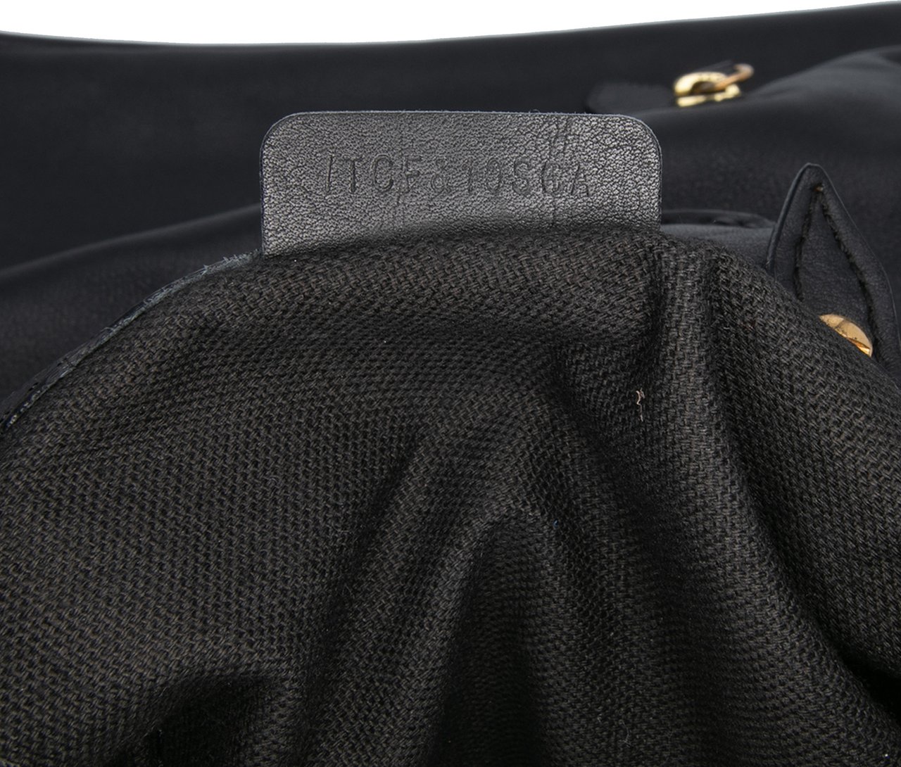 Burberry House Check Trimmed Leather Big Crush Convertible Tote Zwart